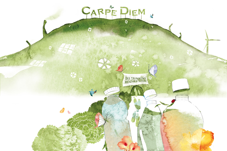 Storyboard Illustration für Carpe Diem
