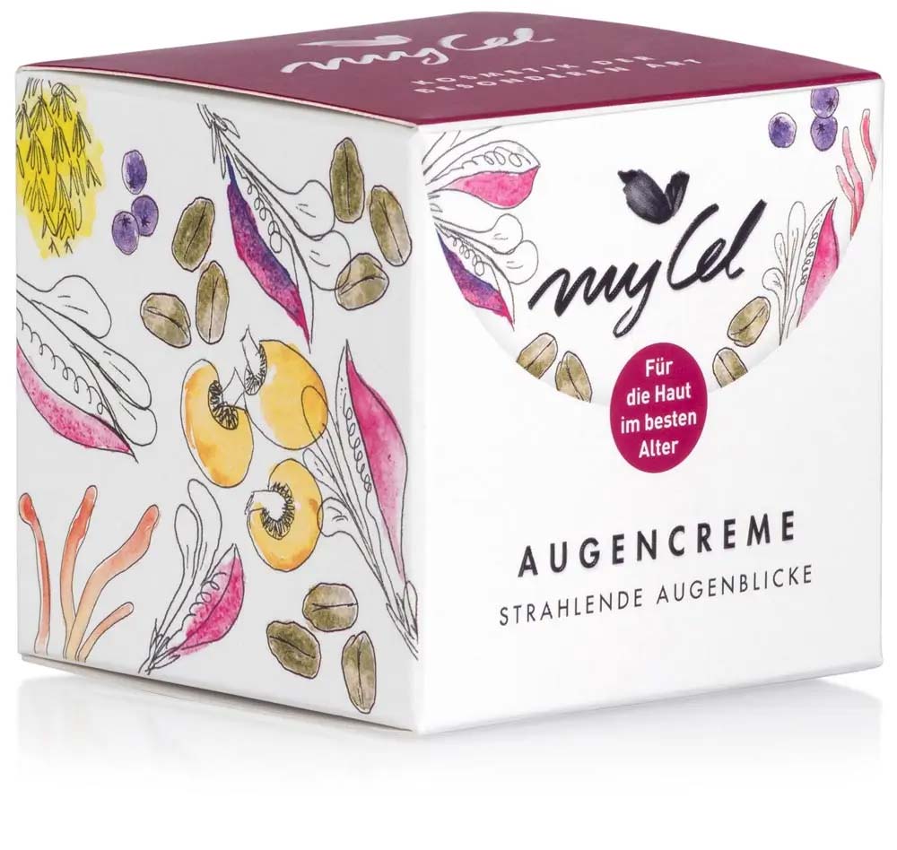 mycel Augencreme rote Verpackung mycel Augencreme rote Verpackung