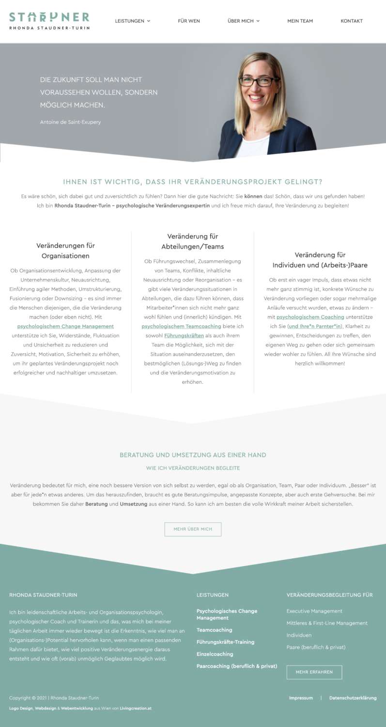 Webdesign und Website mit WordPress