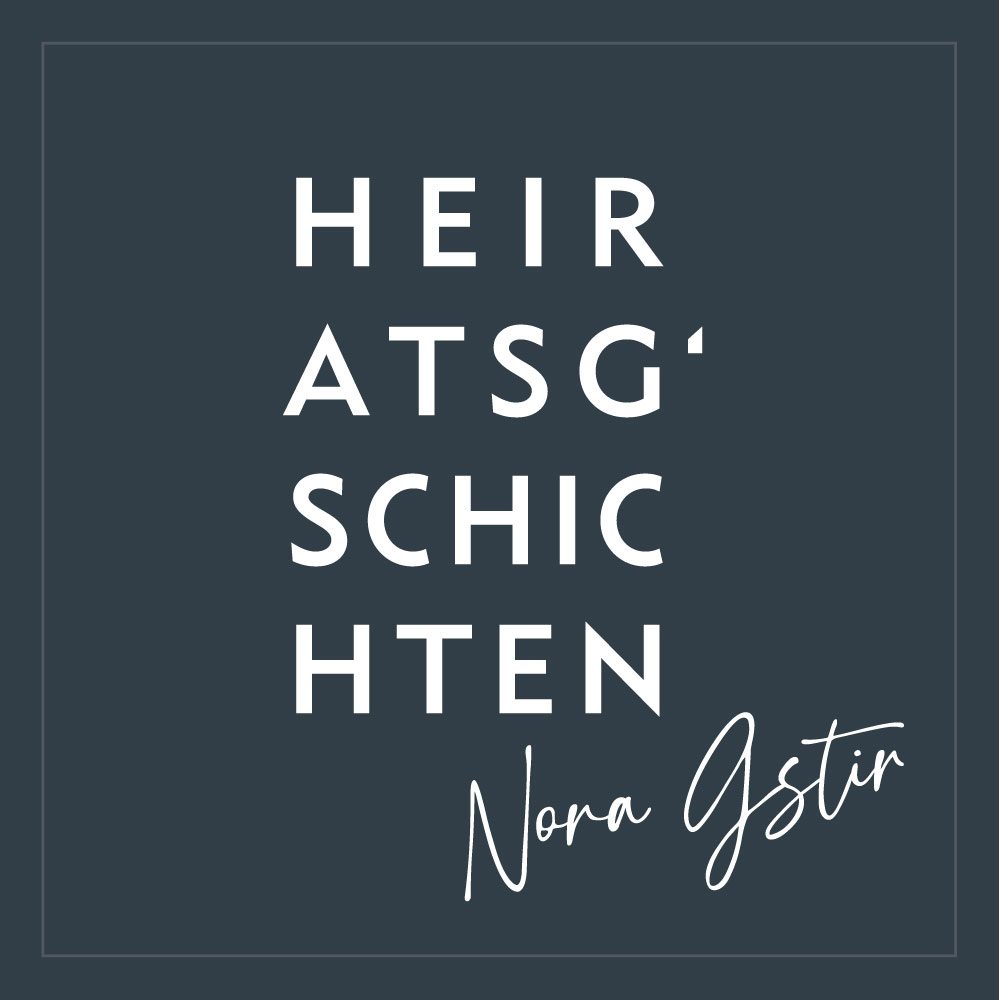 Logoentwicklung, Logo Design, Schriftzug, Markenzeichen, Firmenlogo für HeiratsG'schichten, Veranstaltungsplaner in Wien