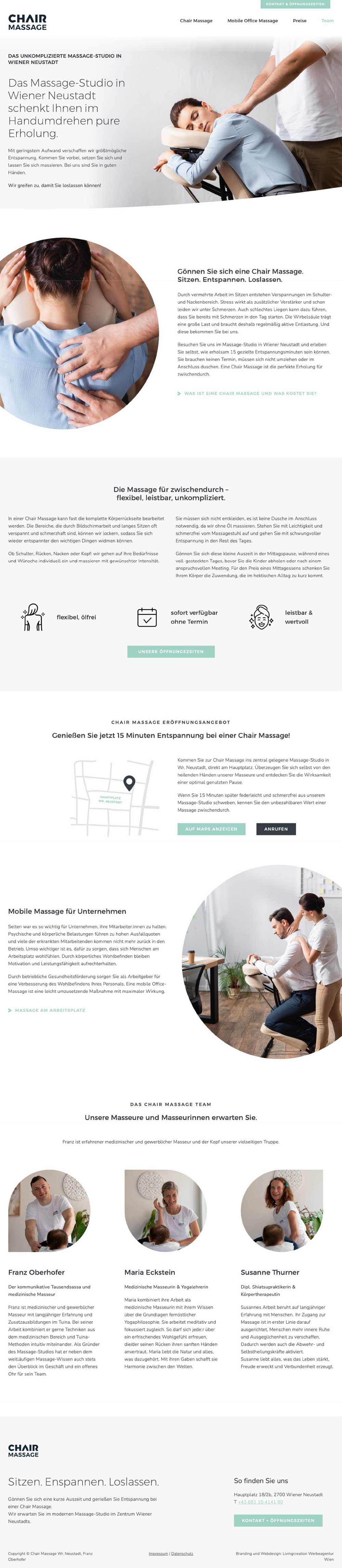 Website Chair Massage Wr. Neustadt Website Chair Massage Wr. Neustadt