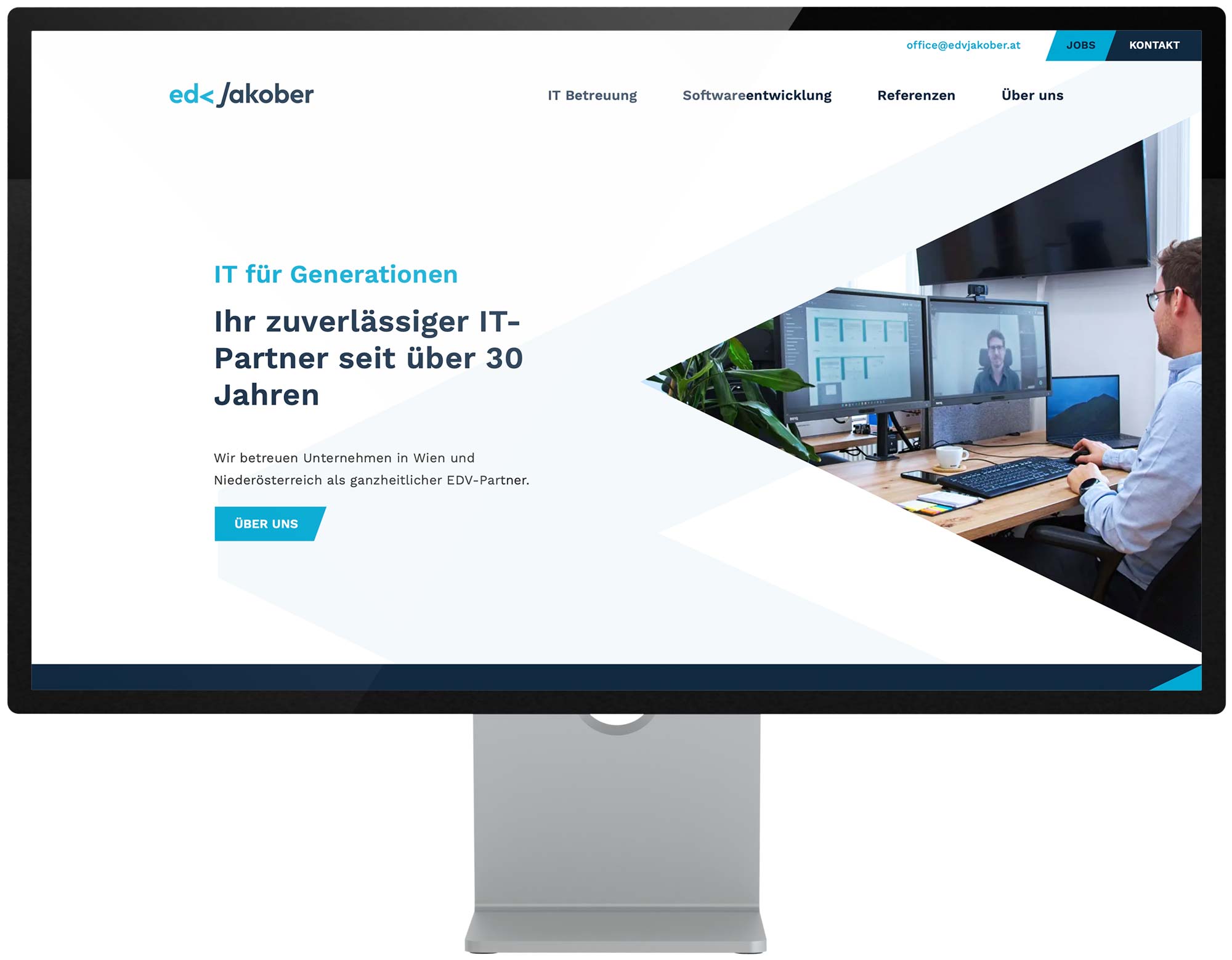 Bild: bourjart – stock.adobe.com | Website Relaunch für EDV Jakober Website Relaunch für EDV Jakober