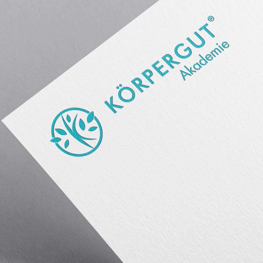 Logodesign für Körpergut Akademie WIen