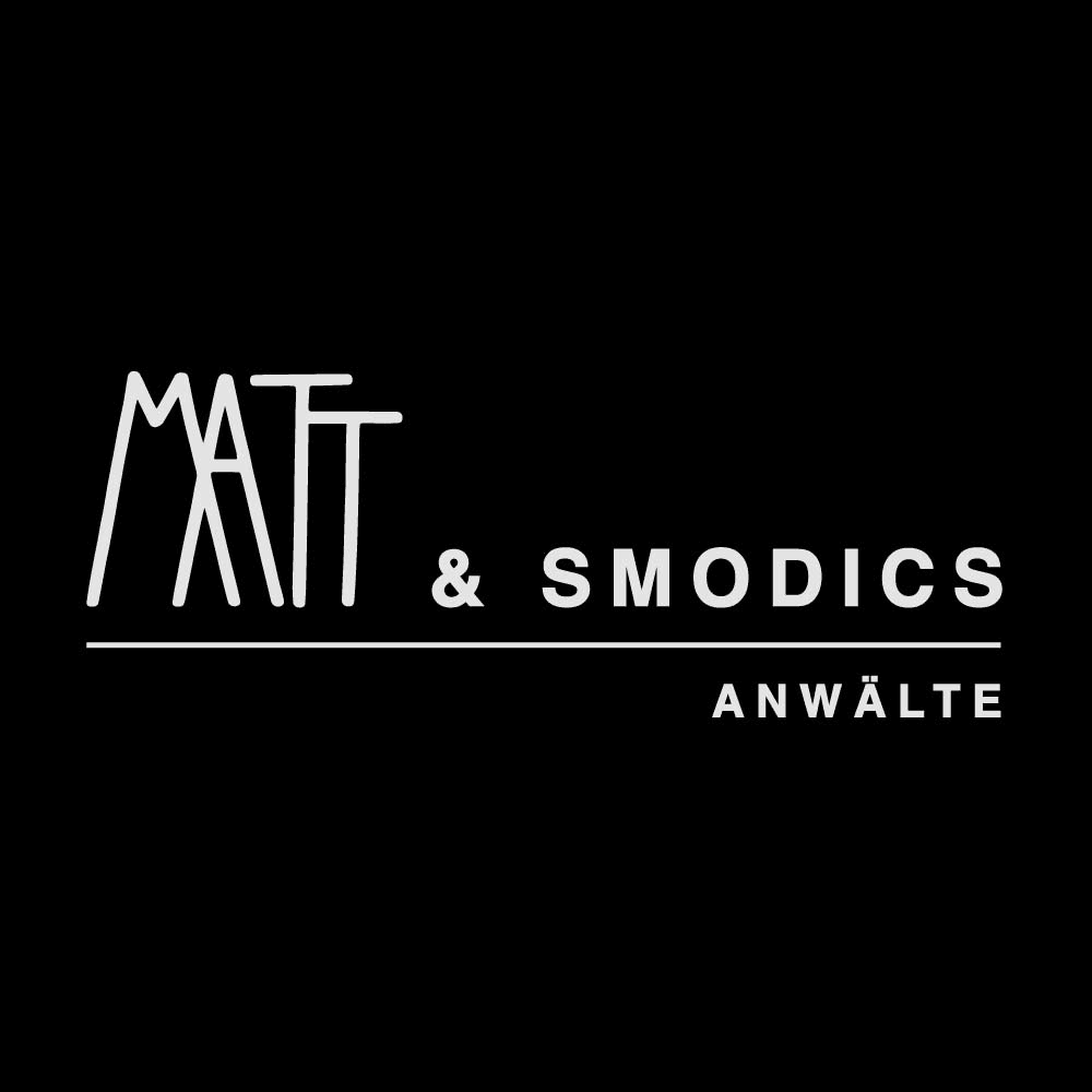 Logo Relaunch für Matt & Smodics Anwälte Logo Relaunch für Matt & Smodics Anwälte
